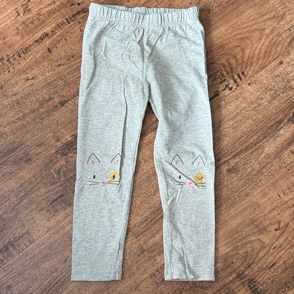 GAP Other - Gray Cat Print Kids Leggings